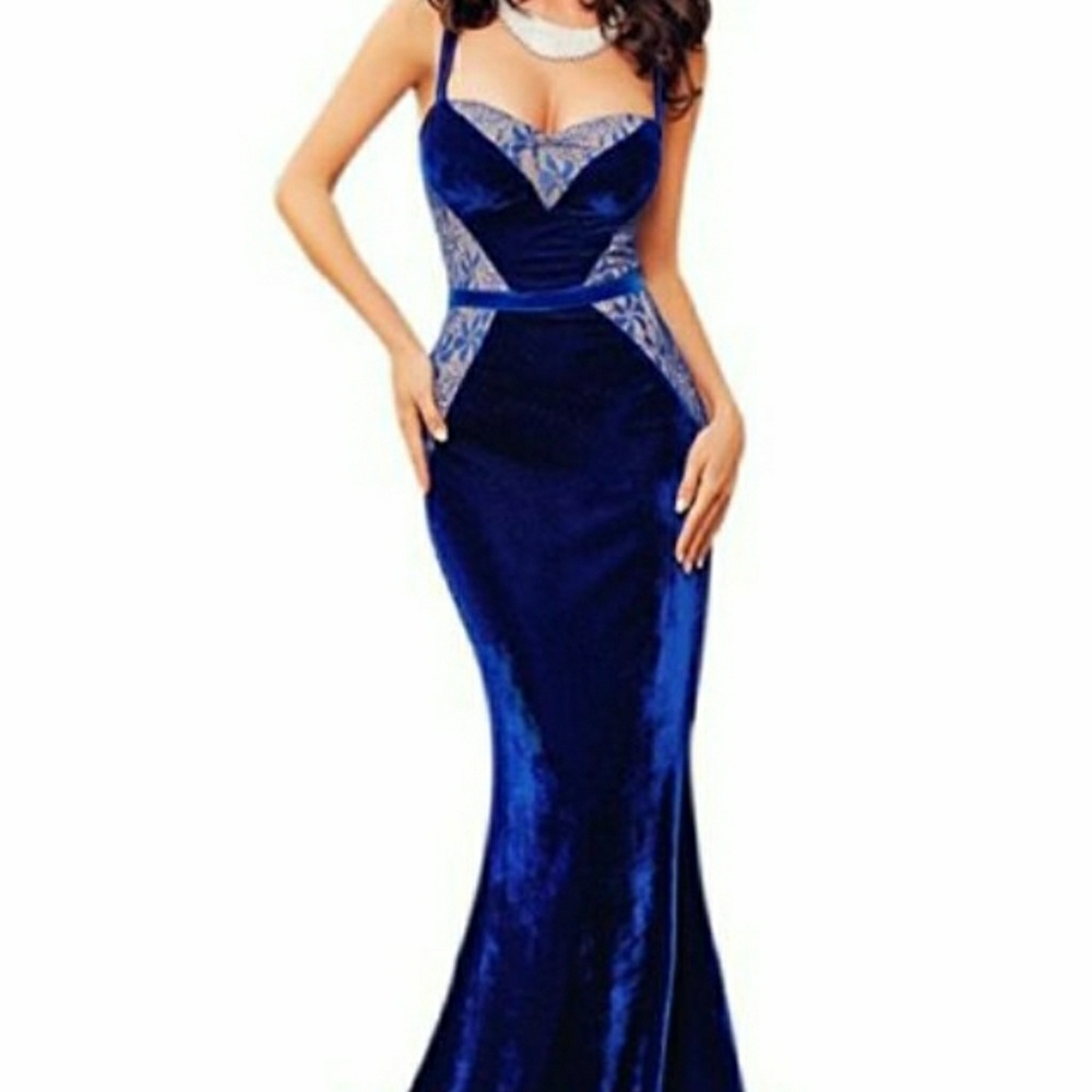 Blue evening/prom dress